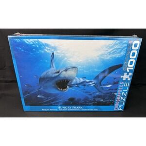 Eurographics 1000 Piece Puzzle Hungry Shark New Factory Sealed